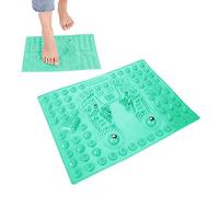 Pad per massaggio ai piedi, terapia magnetica Digitopressione Shiatsu Reflexology Piedi Tappetino per massaggio per la pressione rilassante e dolore alle gambe dei piedi Adatto(verde)