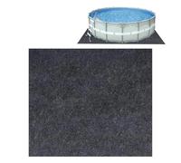 Pad Per Piscina Per Piscine Sopra Pavimento: Pad Di Rivestimento Piscina Resistente A Pinchimenti, Tappetino Di Terra Per Piscina Protettivo | Durevole Sotto Acolc