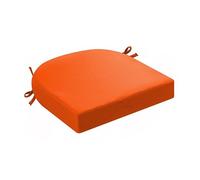 Pad Per Sedili A Spugna All'aperto, Cintura Antiscivolo, Cerniera Invisibile, Rimovibile, Pulibile, Per Uso All'aperto(Orange,43 * 43 * 5cm)