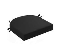 Pad Per Sedili A Spugna All'aperto, Cintura Antiscivolo, Cerniera Invisibile, Rimovibile, Pulibile, Per Uso All'aperto(Black,50 * 50 * 5cm)