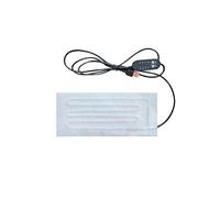 Pad riscaldante alimentato USB con controller in linea allegato | Connessione di alimentazione USB, rivestimento in tessuto non tessuto, piastra riscaldante integrata e cavo in un