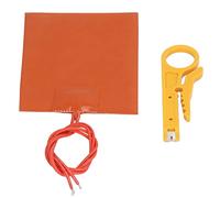 Pad Riscaldante in Silicone 12V Riscaldatore Motore Universale Riscaldatore per Coppa Olio per Auto 20W 250℃ Riscaldatore Elettrico Pad