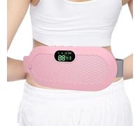 Pad riscaldante periodico - Cintura elettrica portatile, cuscinetto termico elettrico | Cintura riscaldante per sollievo mestruale, cuscinetti riscaldanti veloci regolabili con display digitale, 4