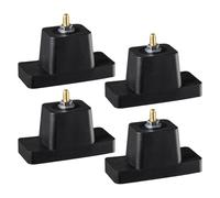 PAD SET-Anti-Vibration Set, tamponi di vibrazione del suono | Piattaforma robusta e riduzione del rumore, piattaforma di stabilizzazione di lunga durata per pompe, generatori, sistemi, casa