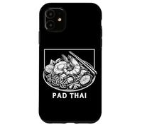 Pad Thai Tailandia Amante del cibo Asiatico Tagliatella Foodie Custodia per iPhone 11
