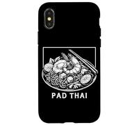 Pad Thai Tailandia Amante del cibo Asiatico Tagliatella Foodie Custodia per iPhone X/XS