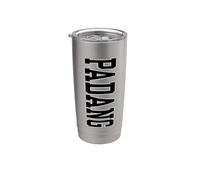 Padang Indonesia Testo Verticale Grande Bicchiere termico in acciaio inox doppia parete