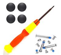 Padarsey 4 confezione gomma di piedi con viti cacciavite kit set compatibile per MacBook Pro A1278 A1286 A1297 13 15 17 (non per display Retina)