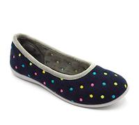 Donna Padders Casual Slip On Pantofole 'Ballerina'
