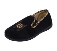 Padders Dandie Scarpe Da Casa Basse Per Donne Dual Fit 2E 3E Blu Navy