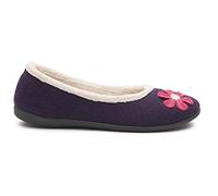 Padders Felice, Pantofole Basse Donna, Viola, 37 EU Larga
