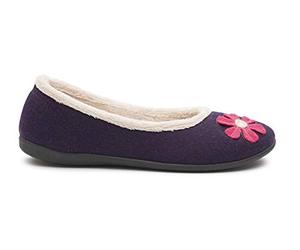 Padders Felice, Pantofole Basse Donna, Viola, 37 EU Larga