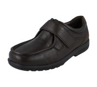 Scarpe Casual Uomo Padders Mocassini In Vera Pelle "Donald" Dark Brown/Black