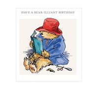 Paddington Bear Have A Bear-illiant Birthday Greetings Card con busta bianca Museum Collection