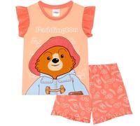 Paddington Bear L'orso Set Pigiama a Maniche Corte per Bambini - 12-18 Mesi: 86cm