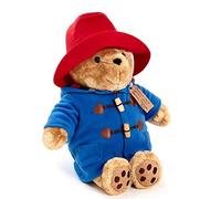 Indossa il suo tradizionale montgomery Morbido e tenero orso Paddington seduto