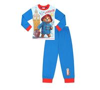 Paddington Pigiama lungo in cotone per bambini, Blu, 18-24 Months