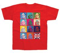 Paddington 'Squares' (Red) Kids T-Shirt - Ufficiale al 100%