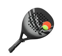 Paddle Ball Set - Beach Racket Game, Outdoor Sports Equipment | Ergonomic Tennis Paddle Adults Paddle Family Fun Beach Activities, Great Gift for Dad Mom, Ideal Summer Sports