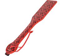 Paddle Begme in pelle vegana rossa