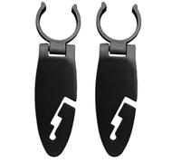 Paddle Board Fin Clips, Clips For Paddle Board, Accessories For Paddles Boarrd, Water Sport Accessories, 2 Pieces Easy To Install Fasten Clip's, Universal For All Paddles Boards And Kayak, Comes