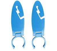 Paddle Board Fin Clips, Clips For Paddle Board, Accessories For Paddles Boarrd, Water Sport Accessories, 2 Pieces Easy To Install Fasten Clip's, Universal For All Paddles Boards And Kayak, Comes