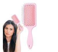 Paddle Brush Wet Paddle Brush | Setole morbide e flessibili, massaggio del cuoio capelluto, strumento per lo styling per donne e uomini, capelli spessi