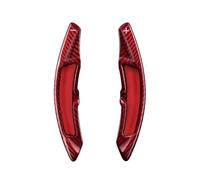 paddle cambio auto Compatibile Con 911 991 Per Boxster Per Cayman 718 Levetta Cambio L'estensione Cambio Volante Dell'auto(Glossy red)
