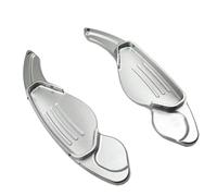 Paddle Cambio Compatibile con Land per Range per Sport 2010-2017 per HSE 2011-2017 Parti di Estensione del Cambio con Comando al Volante in Lega di Alluminio per Auto(Silver)