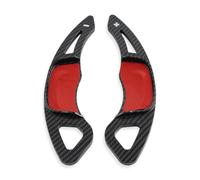 Paddle Cambio Compatibile con per Polo per GTI 6C Facelift 2015 2016 2017 Leva del Cambio in Fibra di Carbonio per Volante Estensione Universale per Auto(Carbon Fiber Black)