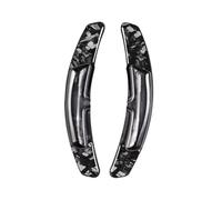 Paddle Cambio Compatibile con Porsche per Panamera 2016-2020 per 911 2014-2019 Accessori per Interni Auto Estensione del Cambio del Volante(Forged Pattern)