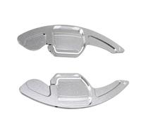 Paddle Cambio Volante Compatibile Con A3 S3 RS3 A4 S4 2013-2016 Per A5 S5 2012-2016 Estensioni Le Leve Del Cambio In Lega Di Alluminio Rivestimento Interni Del Cambio(Silver)