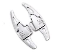 Paddle Cambio Volante Compatibile Con Ford Per Kuga 2016 2017 2018 2019 Per Ecosport 2018 2019 Coppia Auto Auto Volante Cambio Paddle Extender Adesivi(Silver)