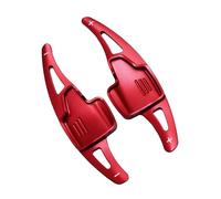 Paddle Cambio Volante Compatibile Con Ford Per Kuga 2016 2017 2018 2019 Per Ecosport 2018 2019 Coppia Auto Auto Volante Cambio Paddle Extender Adesivi(Red)