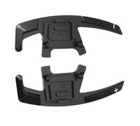 Paddle Cambio Volante Compatibile Con Golf 7 Per GTI 2015 2016 2017 2018 2019 Paddle Al Volante Extender Strumenti Interni Automobile(Black)