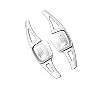Paddle Cambio Volante Compatibile Con Per Tiguan MK2 Per Golf 7 Alltrack Volante Auto Shift Paddle Shifter Accessori Di Estensione Parti Decorative(Silver)