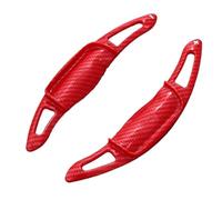 Paddle Cambio Volante Compatibile Con Toyota Per Camry Per Corolla Per RAV4 Per Avalon 2019 2020 2021 2022 Auto Volante Paddle Shifter Paddles Cambio(Carbon Fiber Red)