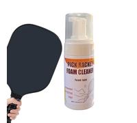 Paddle Cleaner 100 ml Spray detergente in schiuma | Rimuovi sporco e olio professionale per racchette da golf, tennis, badminton e sportive | Soluzione detergente con spatola facile da usare per lavag