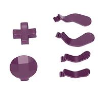 Paddle D Pad, Sostituzione Pulsanti Gamepad in Metallo in Acciaio Inossidabile, Accessori per Controller di Gioco Compatibili per One Elite Series 2(Viola)