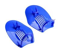 Paddle da nuoto, attrezzatura da allenamento, 18,5 x 12,5 cm, peso 99 g, cinghie regolabili in silicone, struttura in ABS, strumento per esercizi in piscina, accessorio per allenamento in acqua,