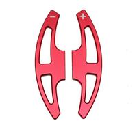 Paddle Del Cambio Auto Compatibile Con BMW Per E90 E92 E93 M3 M6 2009 2010 2011 2012 2013 Kit Volante Shift Paddle Comandi Sportivi Estensione Di Ricambio In Alluminio 2 Pezzi(Red)
