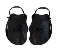 Paddle in silicone progettato per i bambini migliorare la loro tecnica di nuoto e prestazioni complessive (nero)