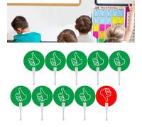 Paddle per voto portatili da 10 pezzi True False Paddle per eventi di