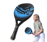 Paddle Racket - 18.5x10.43x1.5in Paddle Tennis Racket | Carbon Fiber Rackets | Paddle Rackets for Adults | Ergonomic Outdoor Sports Activities Games for Adults Men Women