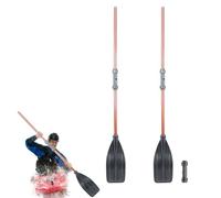 Paddle rimovibile per kayak - Stand Up Paddle, pagaia doppia | Pagaia ad alte prestazioni con manico in alluminio pale PP rinforzato, pagaia ispessita per barche, kayak e tavole da 50,4/61 pollici