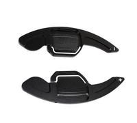paddle shift volante Compatibile Con A6 S6 RS6 2012-2018 Per A7 S7 Q3 2013-2018 Estensioni Le Leve Del Cambio In Lega Di Alluminio Rivestimento La Copertura Del Cambio Interno(Black)