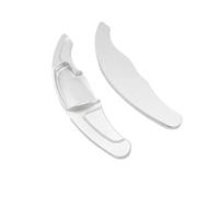 paddle shift volante Compatibile Con Acura Per Zdx Per TL Per MDX Per RDX Per Rlx Per Paws Paddle Shift Car Comandi Al Volante Adesivi(Silver)