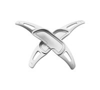 paddle shift volante Compatibile Con Benz Per AMG GT Edition 50 Per GTR Per G63 Per GLE53 Paddles Auto Extender Adesivo Volante Accessori(Silver)