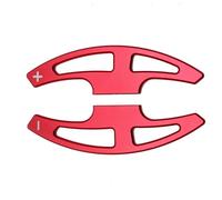 paddle shift volante Compatibile Con Bmw Per E93 M3 M6 2009 2010 2011 2012 2013 Auto 2PCS Kit Volante Shift Paddle Comandi Sportivi Estensione(Red)