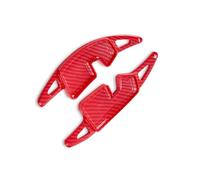 paddle shift volante Compatibile Con Bmw Per X3 G45 2025 2026 Per X1 U11 2023 2024 2025 2026 Paddle Al Volante Fibra Carbonio Per Auto Shifter(Carbon red)